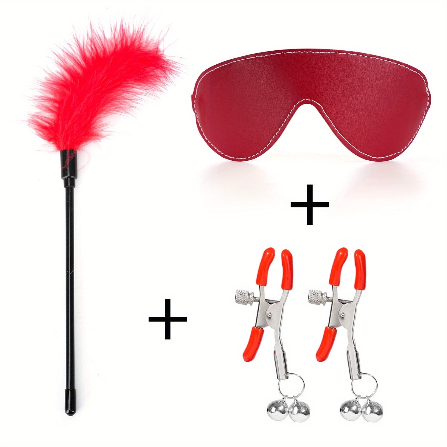 L'Ensemble des Désirs Interdits set BDSM 3 pièces