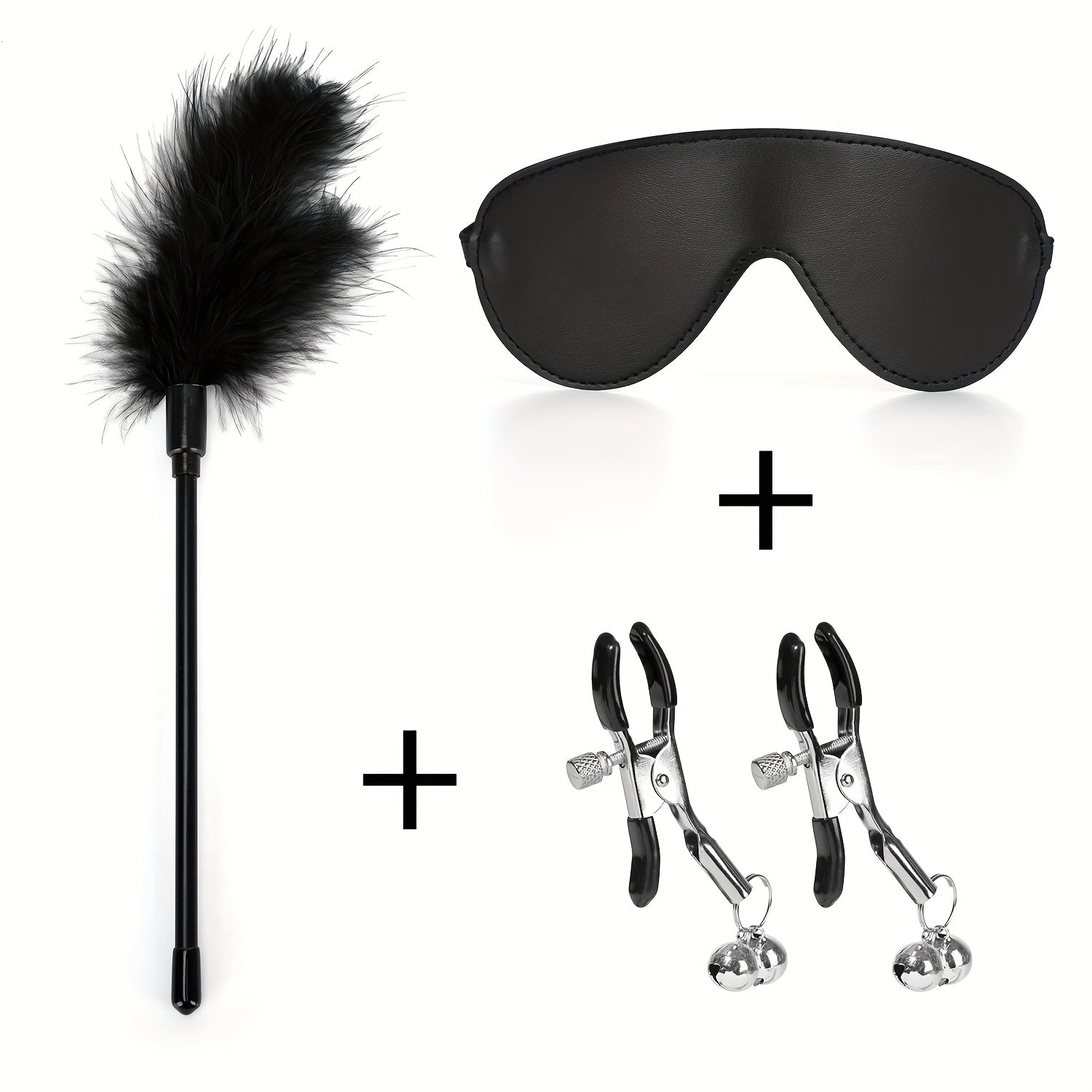 L'Ensemble des Désirs Interdits set BDSM 3 pièces