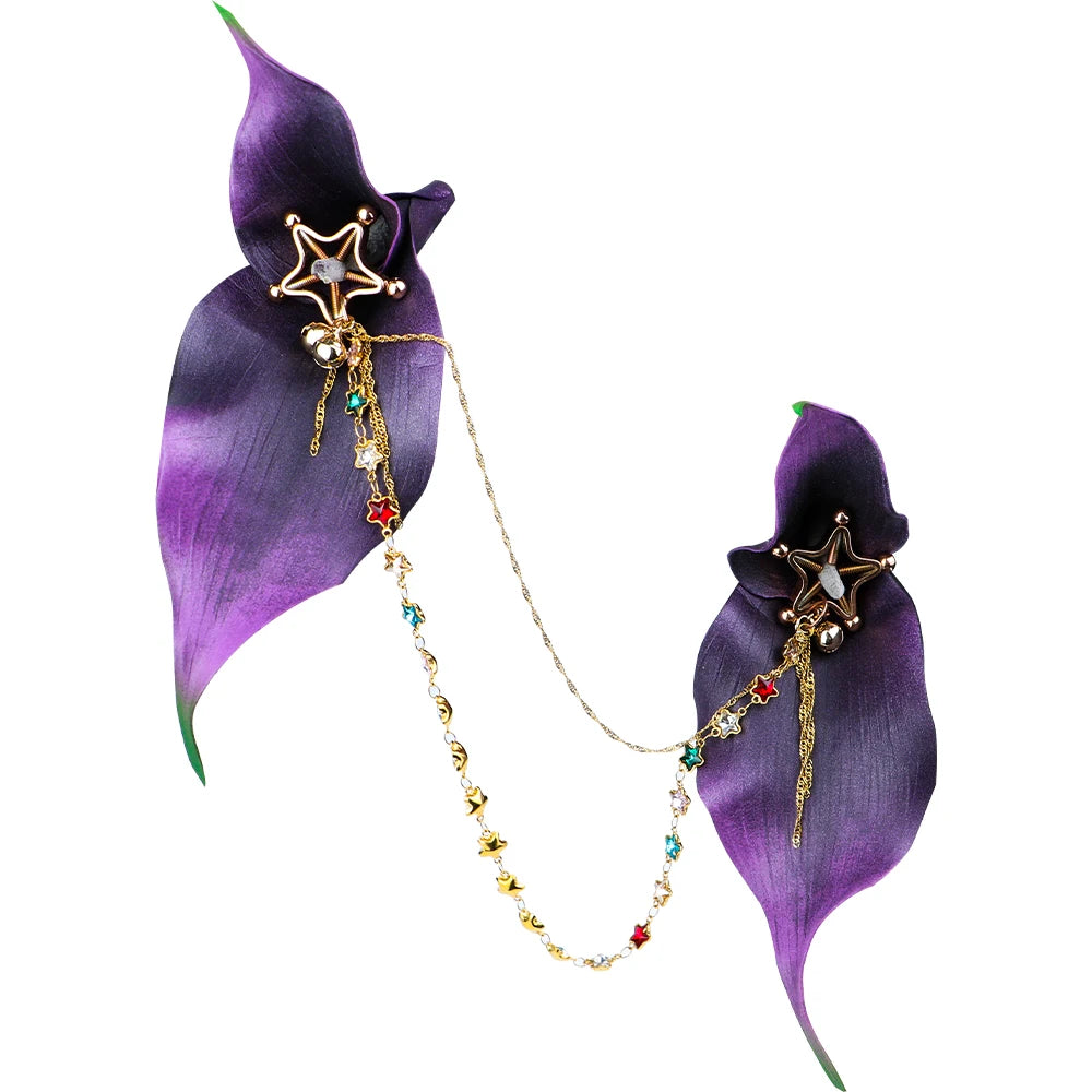 L'Étreinte de Cristal : Pinces de Stimulation pour Tétons