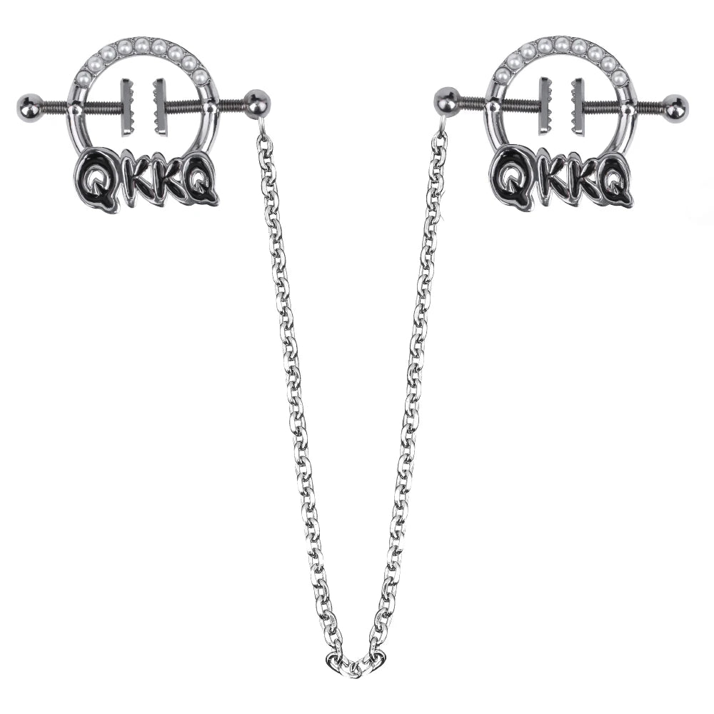 L'Étreinte d'Acier Pinces Tétons en acier froid