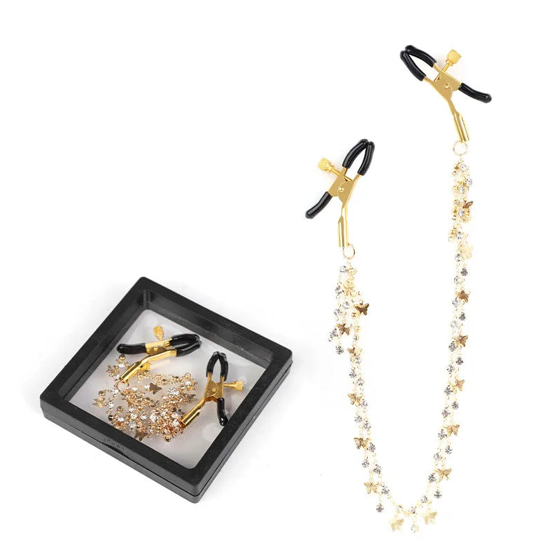 Parure de Sein Cœur de Désir Pince tétons