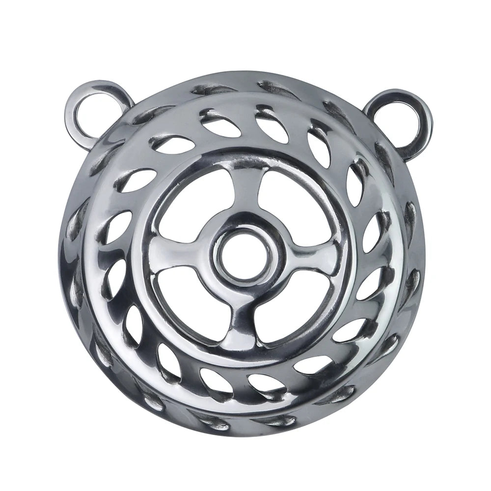 La Forteresse d'Argent Ceinture de Chasteté Intégrale en Acier