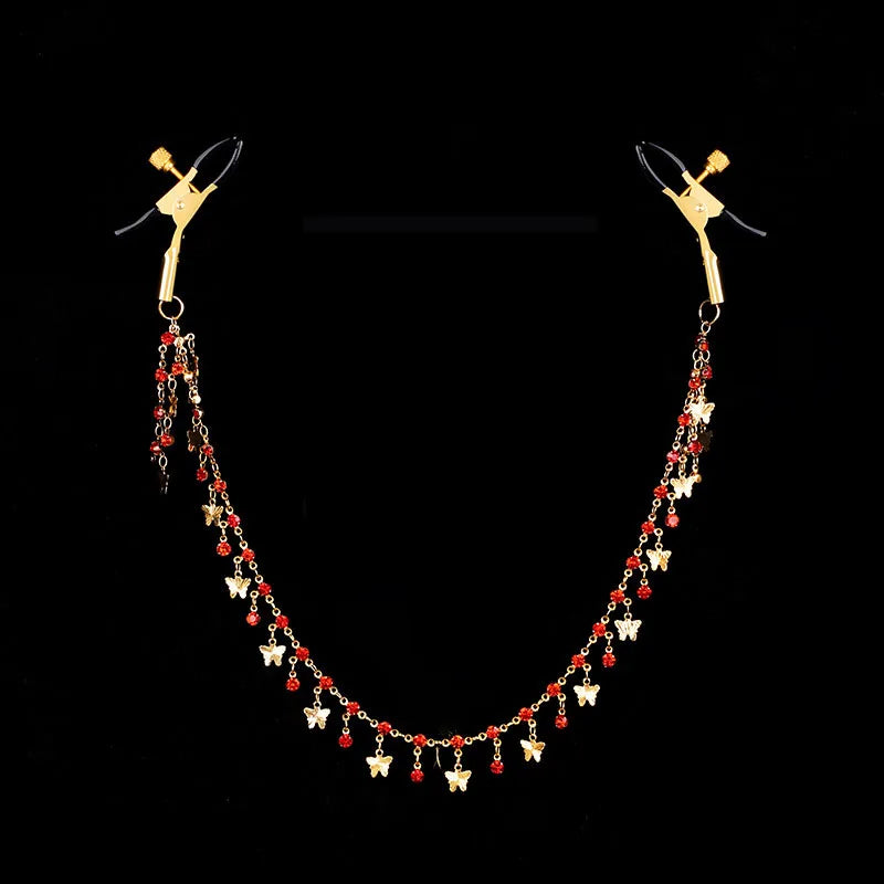 Parure de Sein Cœur de Désir Pince tétons