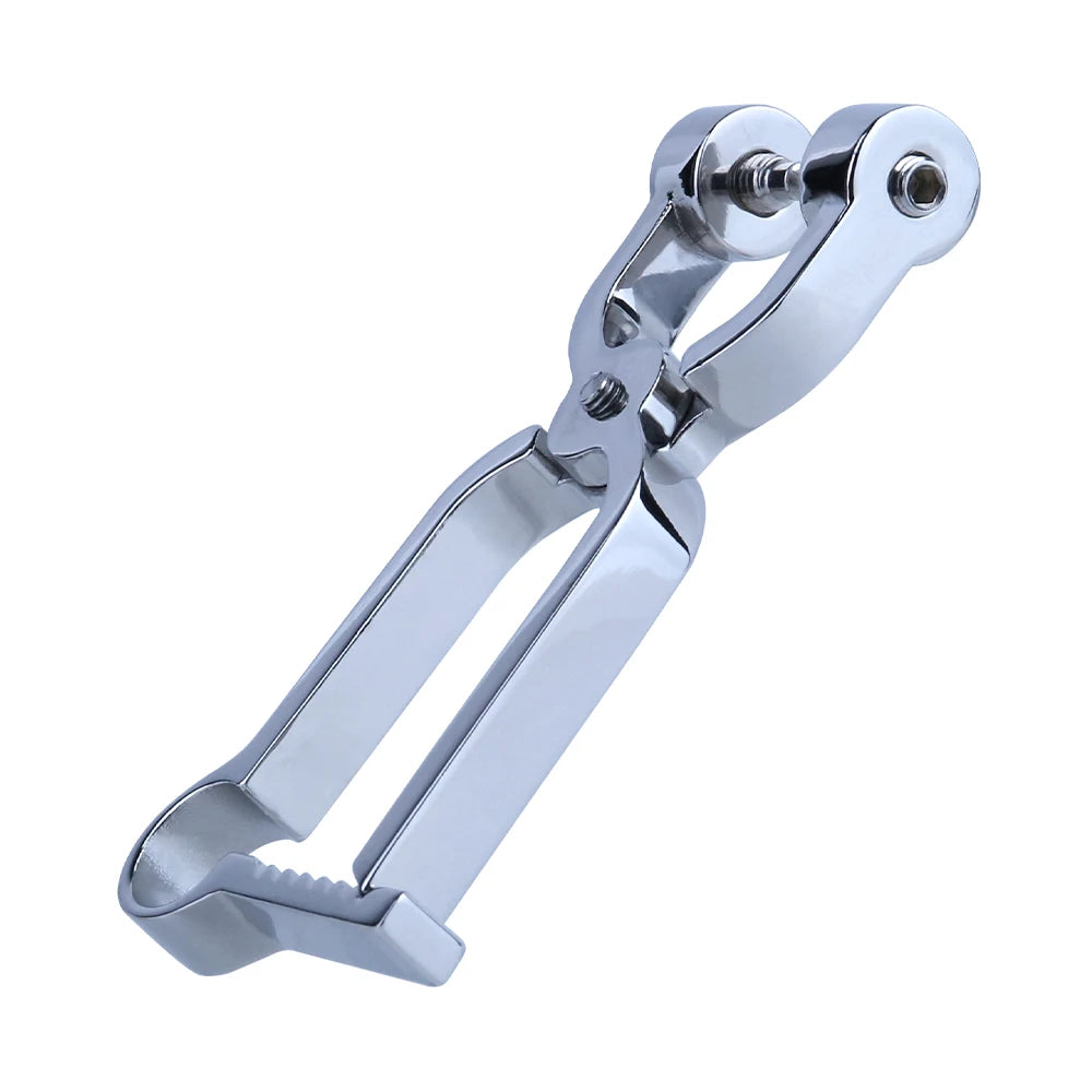 Pinces de Sein Sensorielles en Acier Inoxydable Froid