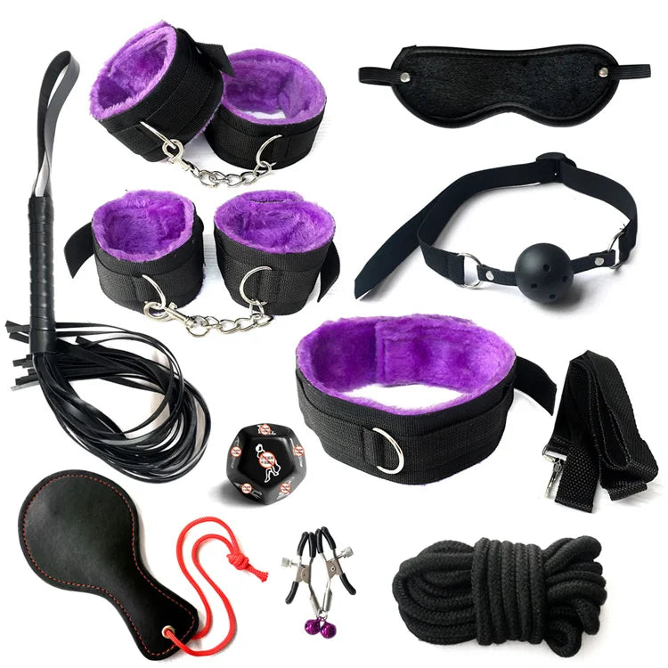 L'Écrin des Sensations coffret 10 pièces BDSM