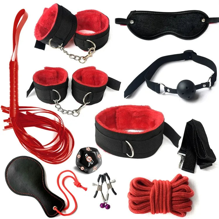 L'Écrin des Sensations coffret 10 pièces BDSM