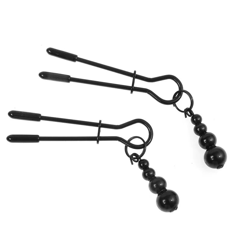 Bijoux de corp pince tétons en métal froid