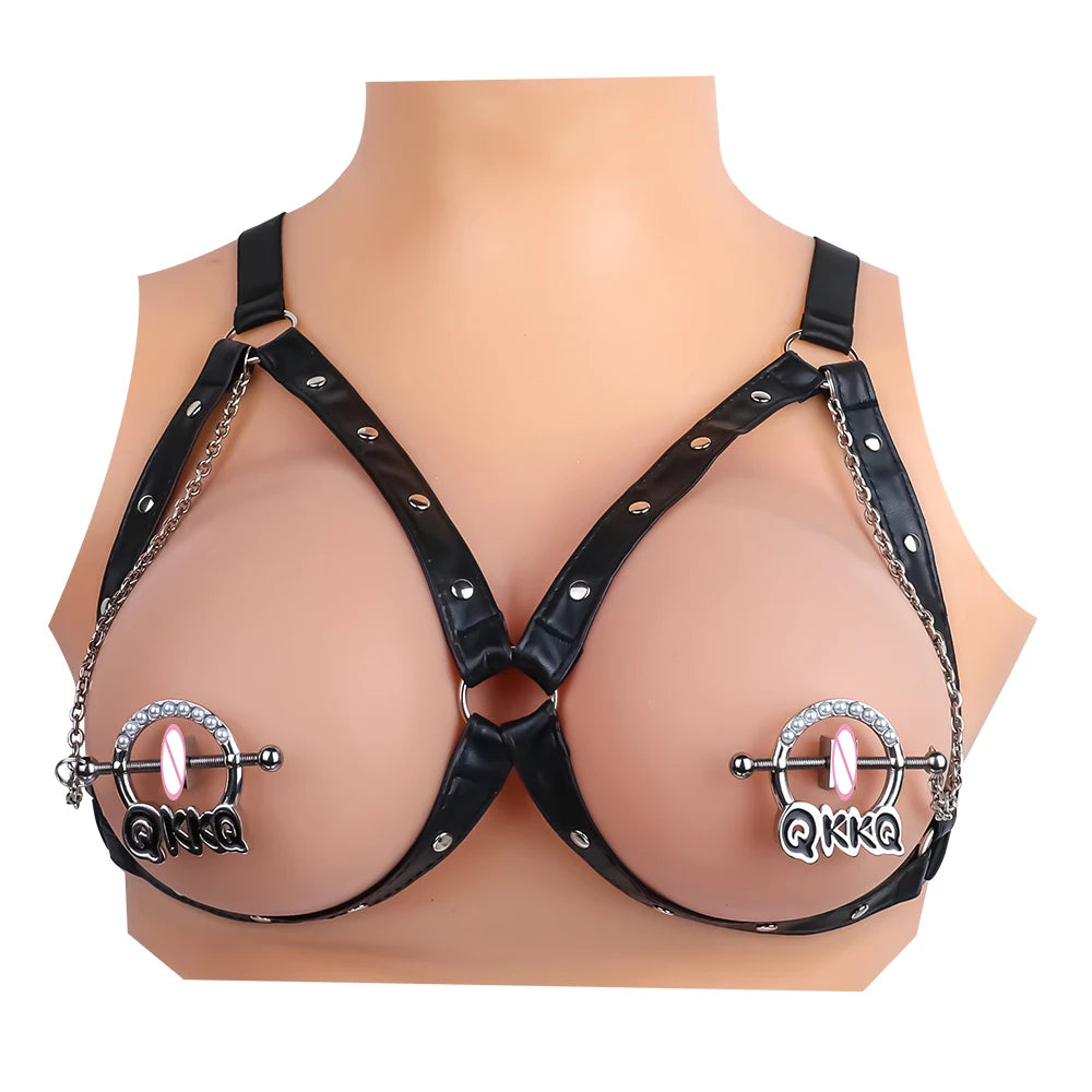 L'Étreinte d'Acier Pinces Tétons en acier froid