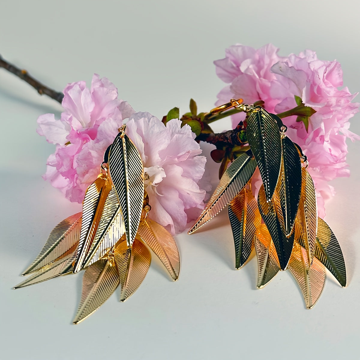 Pinces à tétons en forme de feuille inox froid au toucher